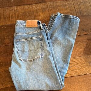 American Eagle Outfitters Men's Light Blue Straight Jeans
